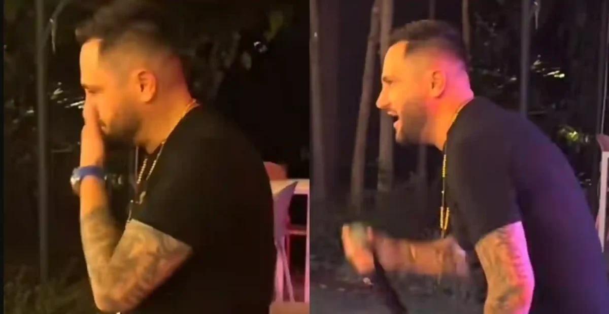 VIDEO/ Bes Kallaku shihet në gjendje të rënduar pasi Ledri u shfaq krah Xhensilës…