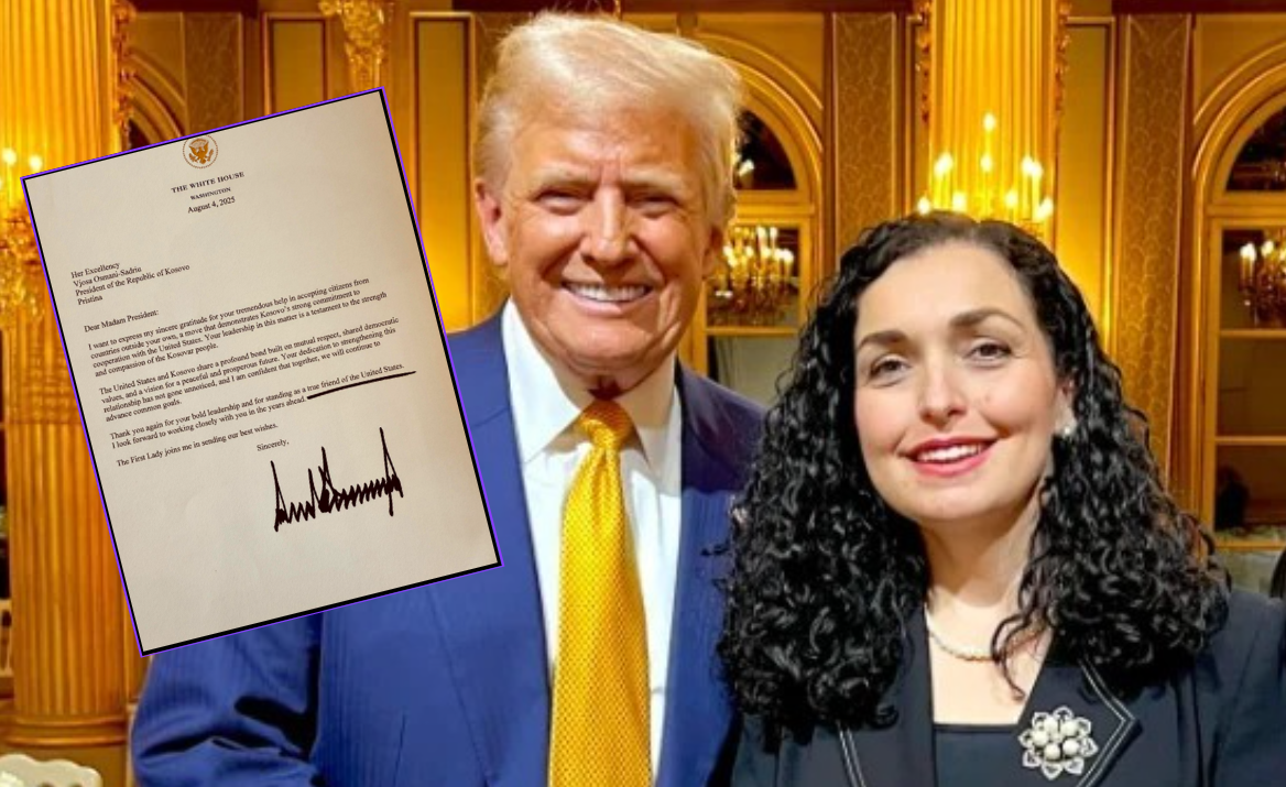 TRUMP BËN LËVIZJE BEFASUESE – Vjosa Osmani në një rol që askush s’e priste!