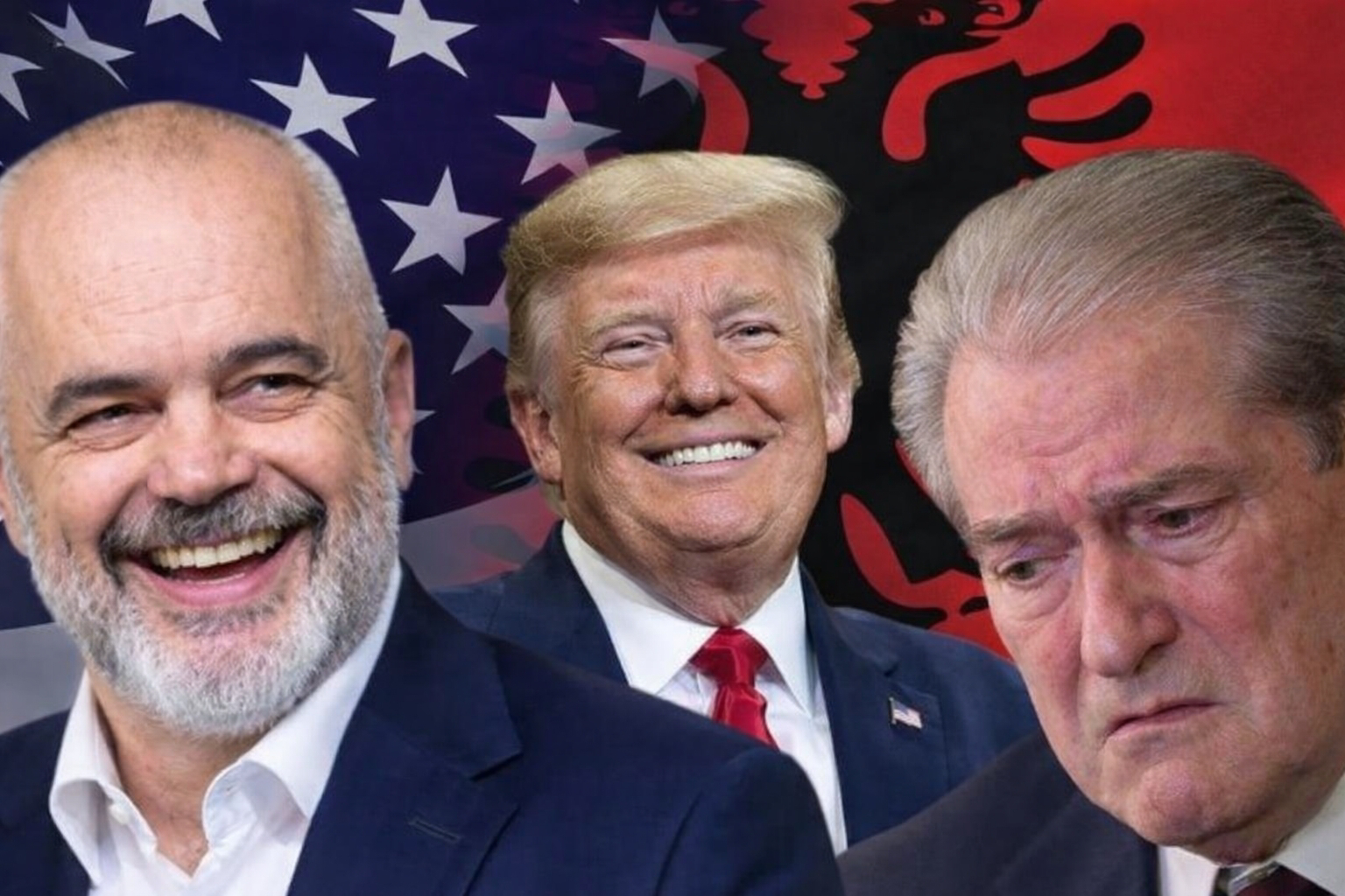 E papritur nga Donald Trump: Lajm pozitiv për Edi Ramen, goditje për Sali Berishen!!