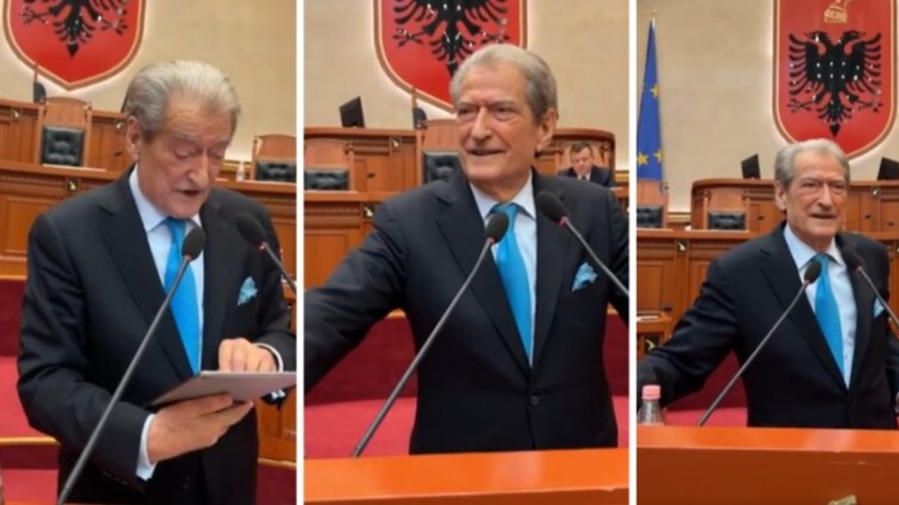 “Po mbroni b**** e Belindës”/ “Plas” në Kuvend pas deklaratës së Berishës, opozita bllokon foltoren