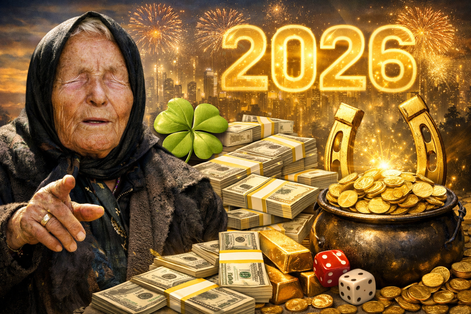 Shumë para dhe fat në vitin 2026 për këta njerëz – ja çfarë parashikoi Baba Vanga