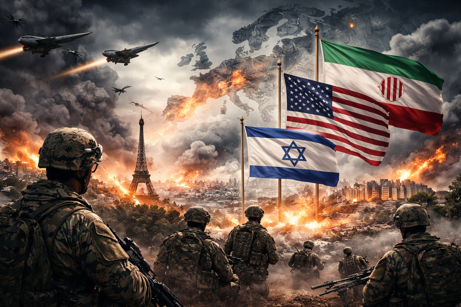 ALARM: Lufta Iran‑SHBA‑Izrael po rrezikon TË SHPËRTHEN në Evropë – edhe Ballkani mund të përfshihet ndërsa te