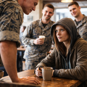 They Mocked a Quiet Woman in a Café — 15 Seconds Later, They Realized She Was a Navy SEAL Veteran