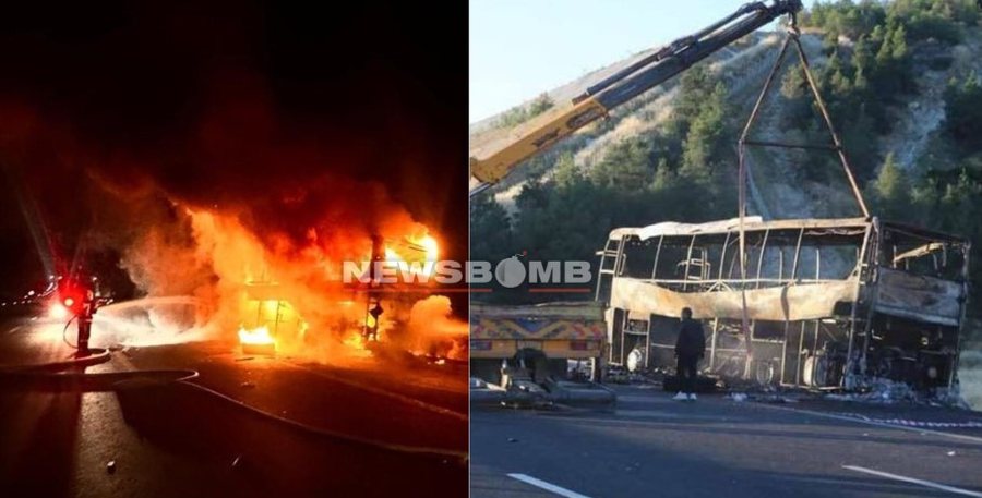Autobus në flakë: 8 të vdekur, mes tyre foshnjë 9-muajshe!