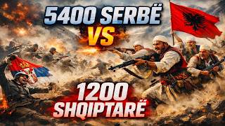 Video: 1200 shqiptarë kundër 5400 serbë – Ja si përfundoi