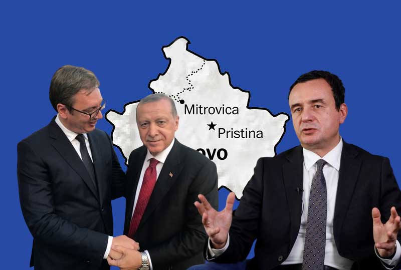 Erdogan futet në lojë! Biseda urgjente me Kurtin dhe Vuçiqin – çfarë po ndodh në prapaskenë?